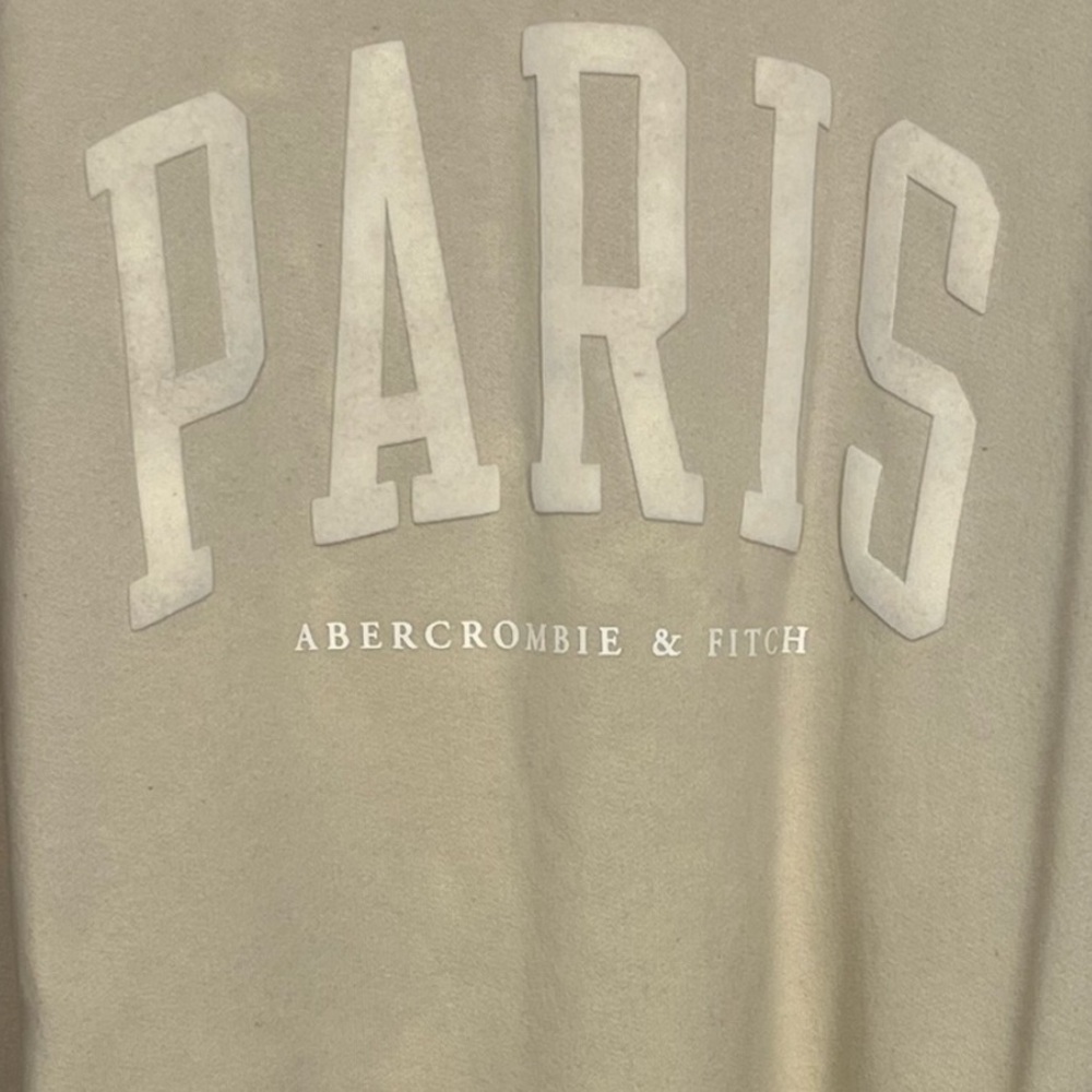NWT Ambercrombie & Fitch soft collection Paris sweatshirt. - Picture 2 of 3